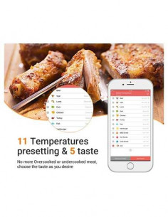 THERMOMETRE INKBIRD IBT4XS 4 SONDES NOIR INKBIRD 2