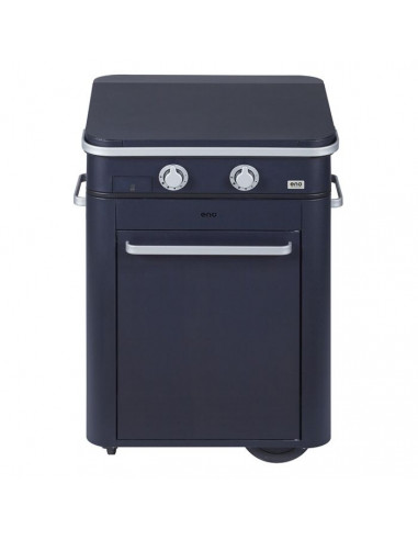 COMBO PLANCHA ENOSIGN GAZ 65 BLEU NAVY CHARIOT & CAPOT ENO