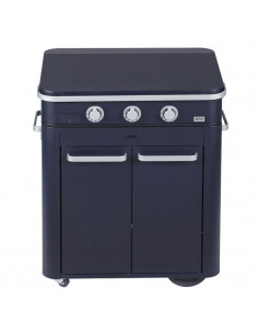 COMBO PLANCHA ENOSIGN GAZ 80 BLEU NAVY CHARIOT & CAPOT ENO 2