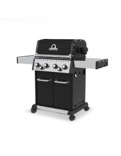 BBQ GAZ BROIL KING BARON 490 NOIR AVEC ROTISSOIRE ET PLANCHA BROIL KING 2