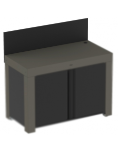 CREDENCE ARRIERE POUR DESSERTE FELIX 60X60CM ENO 2