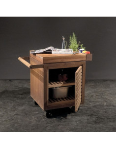 OFYR STORAGE INSERT PRO AVEC 1 PORTE BOIS DE TECK PETIT Ofyr 2