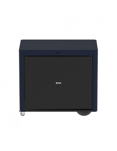 DESSERTE ACHILLE BLEU NAVY VERSION SIMPLE 4 ROULETTES ENO