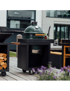 OFYR KAMADO TABLE BLACK PRO 65 BETON POUR BIG GREEN EGG LARGE Ofyr 2