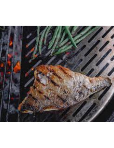 GRILLE INOX POISSON ET LEGUME DEMI LUNE BIG JOE - KAMADO JOE KAMADO JOE 2
