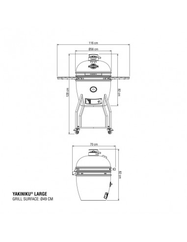 KAMADO YAKINIKU LARGE SET PRO YAKINIKU