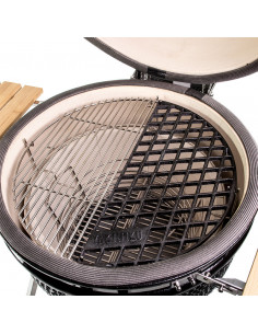 DEMI GRILLE EN FONTE POUR KAMADO YAKINIKU LARGE YAKINIKU 2