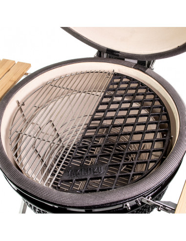 DEMI GRILLE EN FONTE POUR KAMADO YAKINIKU LARGE YAKINIKU