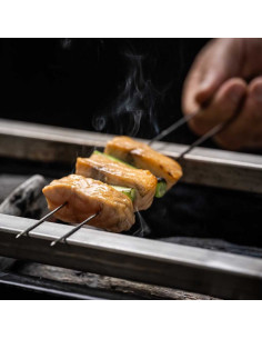 20 BROCHETTES 2,5 mm POUR SHICHIRIN YAKINIKU YAKINIKU 2