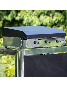 PLANCHA INITIAL GAZ 65CM INOX ENO ENO 2