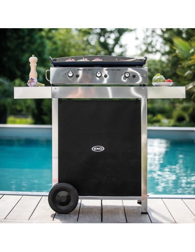 Chariot OSCAR en inox ENO