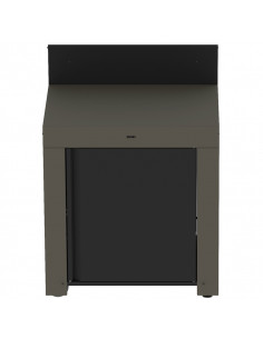 MEUBLE PLAN DE TRAVAIL POUR CUISINE ENO GRIS CARGO ENO 2