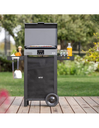 COMBO INITIAL 50 ELECTRIQUE PLANCHA INOX + CHARIOT ACIER ENO