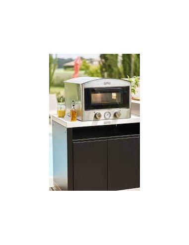 FOUR A PIZZA SIGNATURE ELECTRIQUE 450 VERSION INOX LE MARQUIER