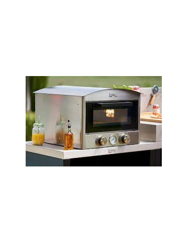 FOUR A PIZZA SIGNATURE ELECTRIQUE 450 VERSION INOX LE MARQUIER