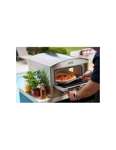 FOUR A PIZZA SIGNATURE ELECTRIQUE 450 VERSION INOX LE MARQUIER