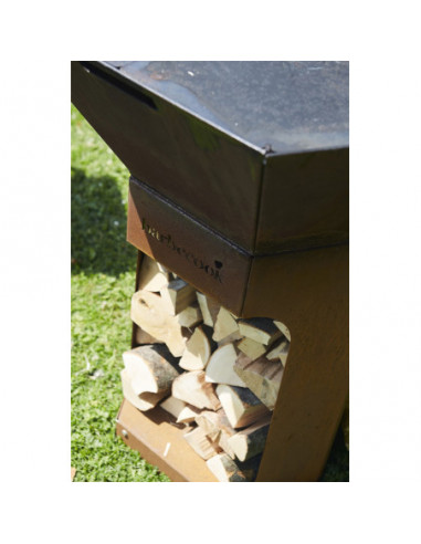 BRASERO NESTOR ORIGINAL EN ACIER CORTEN BARBECOOK BARBECOOK