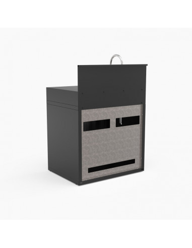 MEUBLE DE CUISINE EXTERIEURE NOIR EVIER FORGE ADOUR Forge Adour