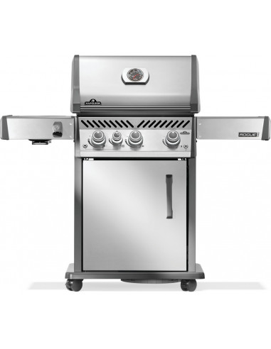 BBQ GAZ ROGUE PRO - 3 BRULEURS + SIZLE ZONE - VERSION INOX Napoleon