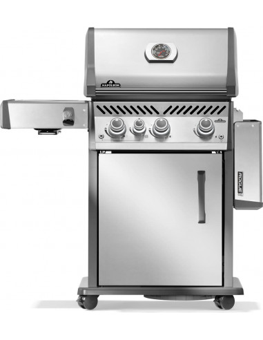 BBQ GAZ ROGUE PRO 425 - 3 BRULEURS + SIZLE ZONE - VERSION INOX Napoleon