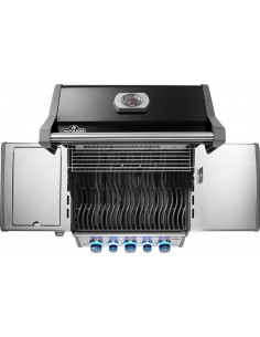 BBQ GAZ ROGUE PRO-S 425 RSIB NOIR - 3 BRULEURS + SIZZLE ZONE + BRULEUR ARRIERE + TOURNEBROCHE Napoleon 2