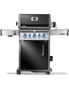 BBQ GAZ ROGUE PRO-S 425 RSIB NOIR - 3 BRULEURS + SIZZLE ZONE + BRULEUR ARRIERE + TOURNEBROCHE