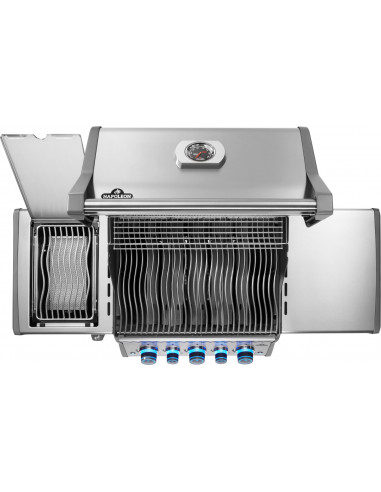 BBQ GAZ ROGUE PRO-S 425 RSIB INOX - 3 BRULEURS + SIZZLE ZONE + BRULEUR ARRIERE Napoleon