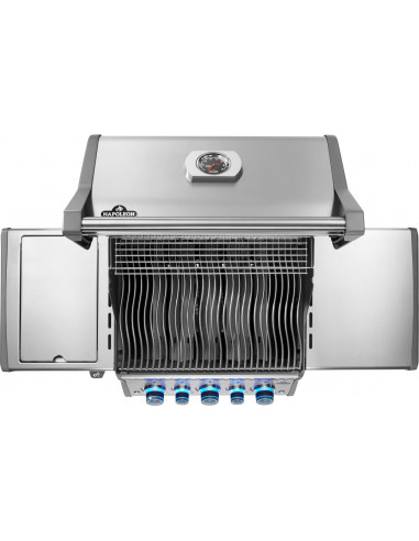 BBQ GAZ ROGUE PRO-S 425 RSIB INOX - 3 BRULEURS + SIZZLE ZONE + BRULEUR ARRIERE Napoleon