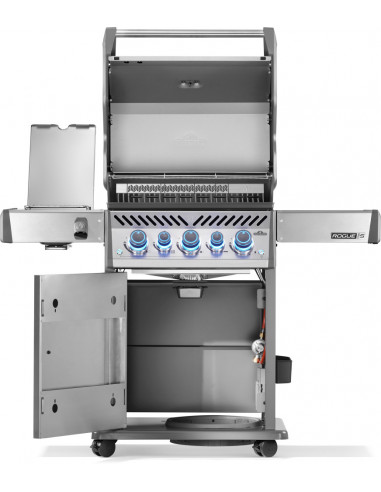 BBQ GAZ ROGUE PRO-S 425 RSIB INOX - 3 BRULEURS + SIZZLE ZONE + BRULEUR ARRIERE Napoleon