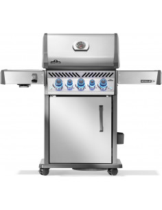 BBQ GAZ ROGUE PRO-S 425 RSIB INOX - 3 BRULEURS + SIZZLE ZONE + BRULEUR ARRIERE