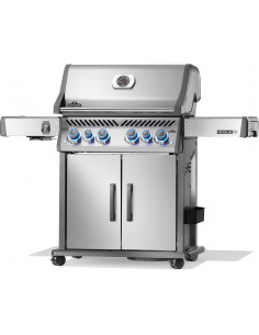 BBQ GAZ ROGUE PRO-S 525 RSIB INOX - 4 BRULEURS + SIZZLE ZONE + BRULEUR ARRIERE Napoleon 2