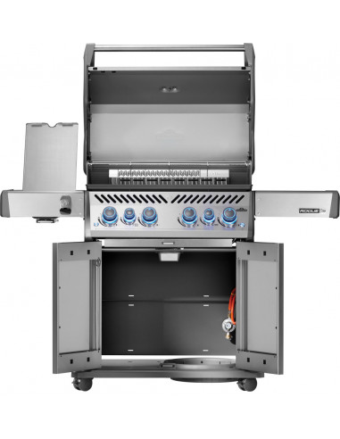 BBQ GAZ ROGUE PRO-S 525 RSIB INOX - 4 BRULEURS + SIZZLE ZONE + BRULEUR ARRIERE Napoleon