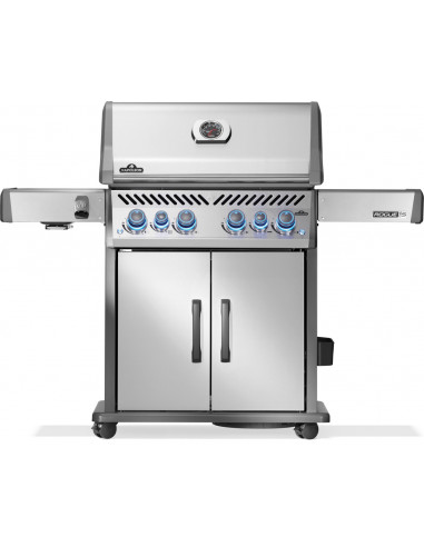 BBQ GAZ ROGUE PRO-S 525 RSIB INOX - 4 BRULEURS + SIZZLE ZONE + BRULEUR ARRIERE Napoleon
