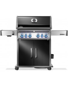 BBQ GAZ ROGUE PRO-S 525 RSIB NOIR - 4 BRULEURS + SIZZLE ZONE + BRULEUR ARRIERE