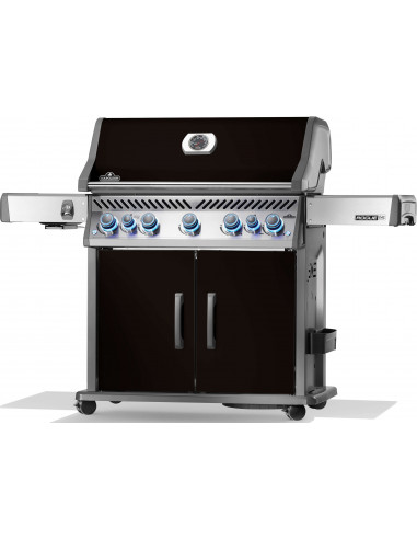 BBQ GAZ ROGUE PRO-S 625 RSIB NOIR - 5 BRULEURS + SIZZLE ZONE + BRULEUR ARRIERE Napoleon