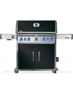 BBQ GAZ ROGUE PRO-S 625 RSIB NOIR - 5 BRULEURS + SIZZLE ZONE + BRULEUR ARRIERE
