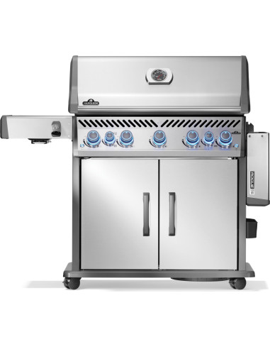 BBQ GAZ ROGUE PRO-S 625 INOX - 5 BRULEURS + SIZZLE ZONE + BRULEUR ARRIERE Napoleon