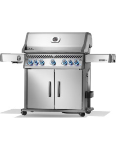 BBQ GAZ ROGUE PRO-S 625 INOX - 5 BRULEURS + SIZZLE ZONE + BRULEUR ARRIERE Napoleon 2