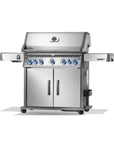 BBQ GAZ ROGUE PRO-S 625 INOX - 5 BRULEURS + SIZZLE ZONE + BRULEUR ARRIERE Napoleon
