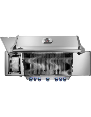 BBQ GAZ ROGUE PRO-S 625 INOX - 5 BRULEURS + SIZZLE ZONE + BRULEUR ARRIERE Napoleon