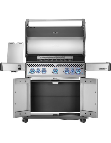 BBQ GAZ ROGUE PRO-S 625 INOX - 5 BRULEURS + SIZZLE ZONE + BRULEUR ARRIERE Napoleon