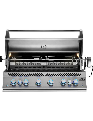 Barbecue gaz encastrable série 700 BIG44 Inox Napoleon