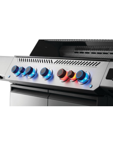 Barbecue gaz Napoléon Prestige 665 Connecté Inox Napoleon