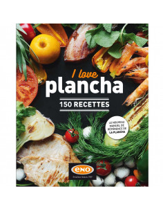 Livre de 150 recettes "I love plancha" ENO