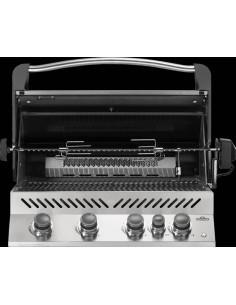 Barbecue gaz encastrable Napoleon BiPro 500 avec rôtissoire Napoleon 2